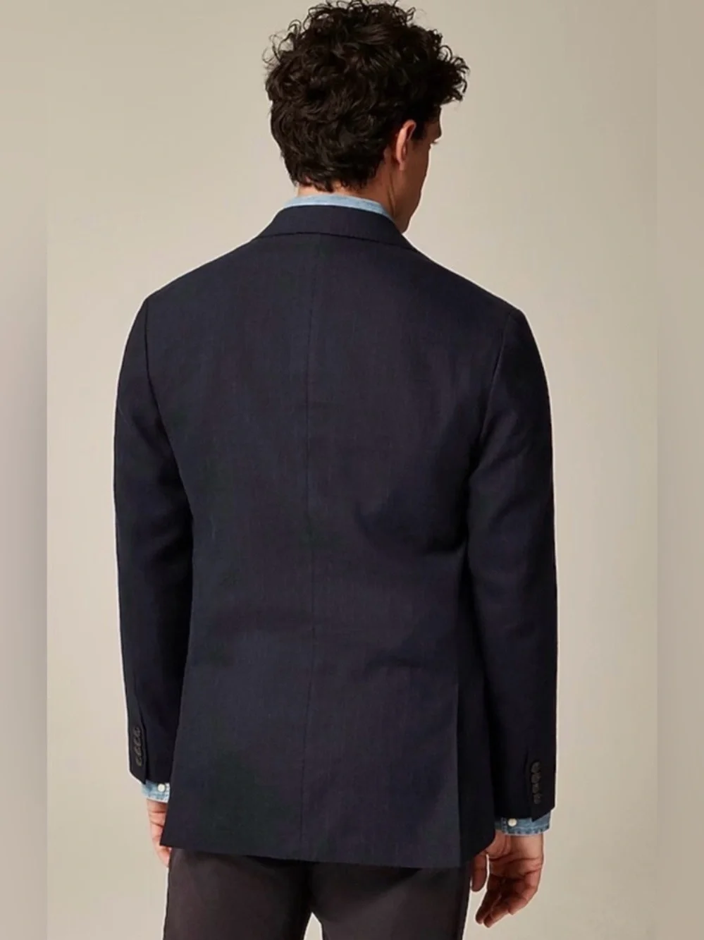 J.Crew Crosby Classic-fit blazer in Italian linen-cotton blend